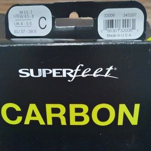 Superfeet carbon orthotics